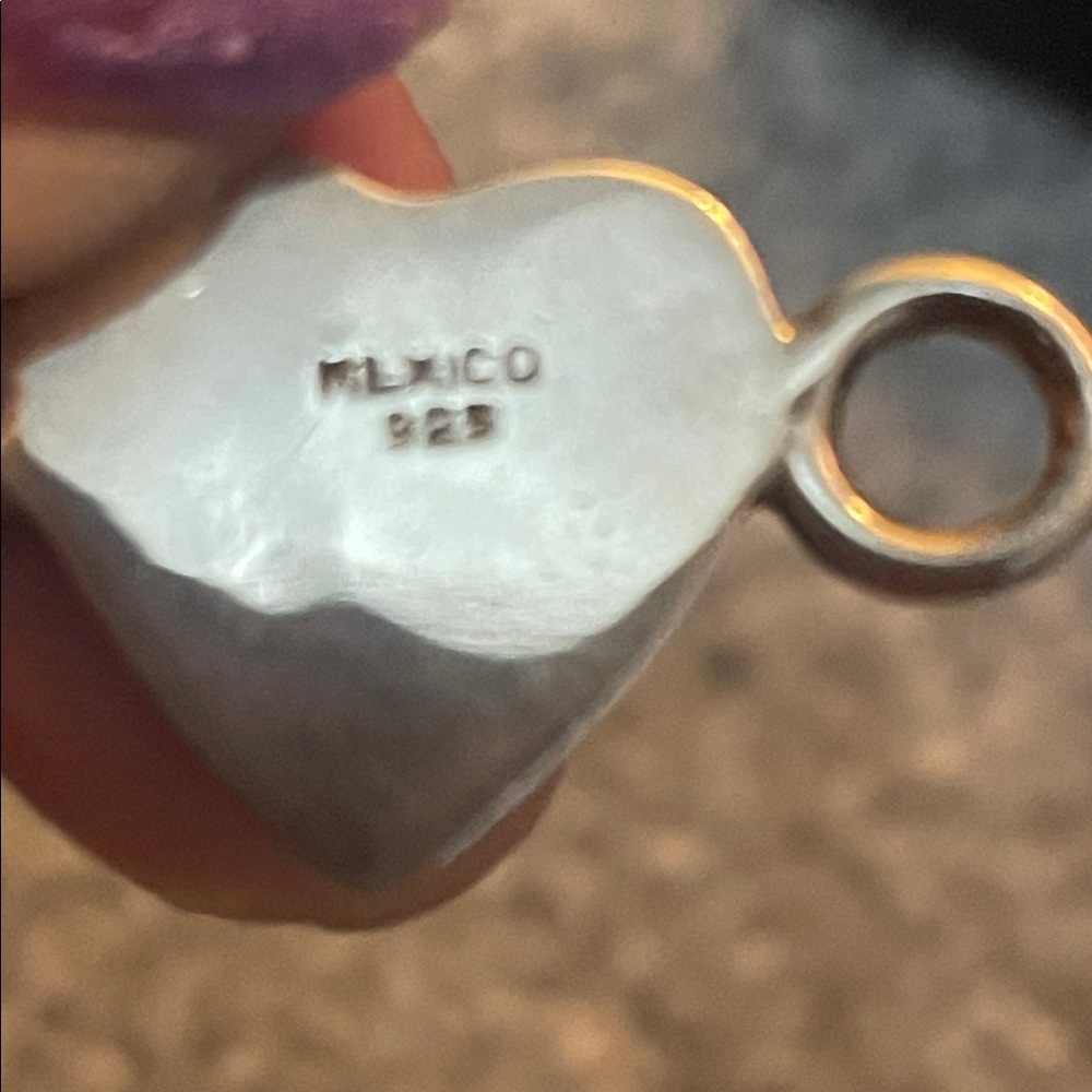 Sterling Silver heart cuff bracelet Small - Picture 5 of 5